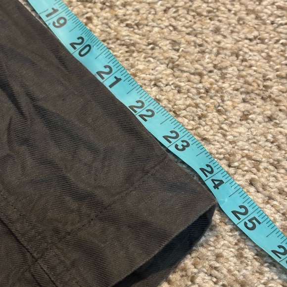 Quince Linen Organic Cotton Blend Belted Pants Size Small | casual | classic | - Picture 6 of 6